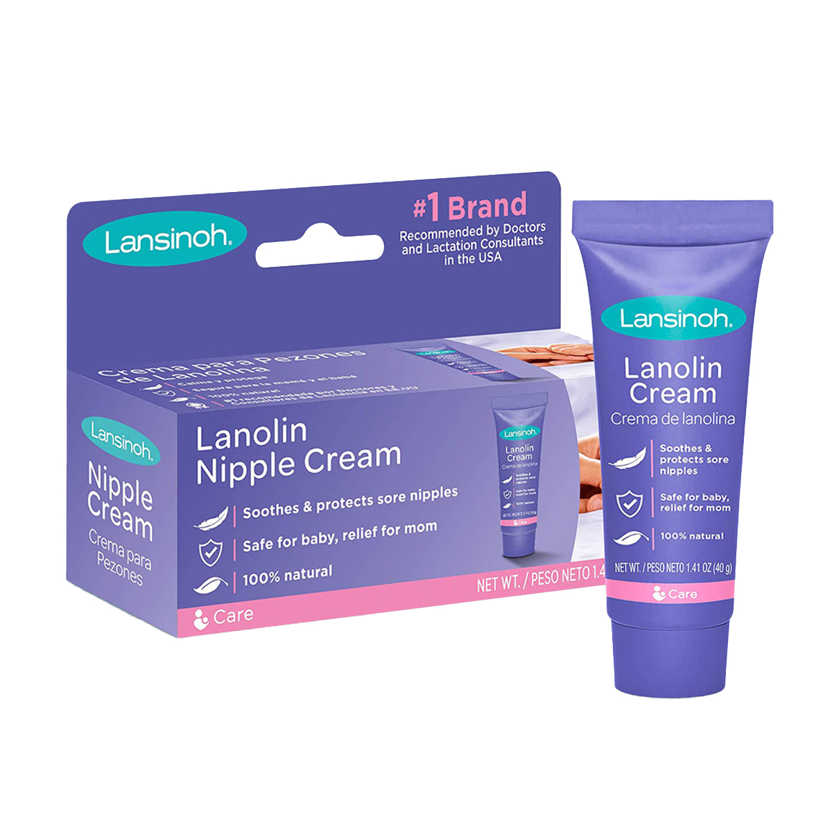 Crema Lanolina de Lansiloh - envase de 40g