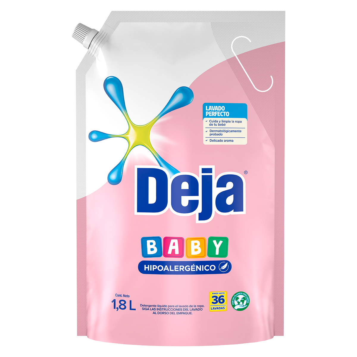 Detergente Cuidado Delicado Bebe 1125ml