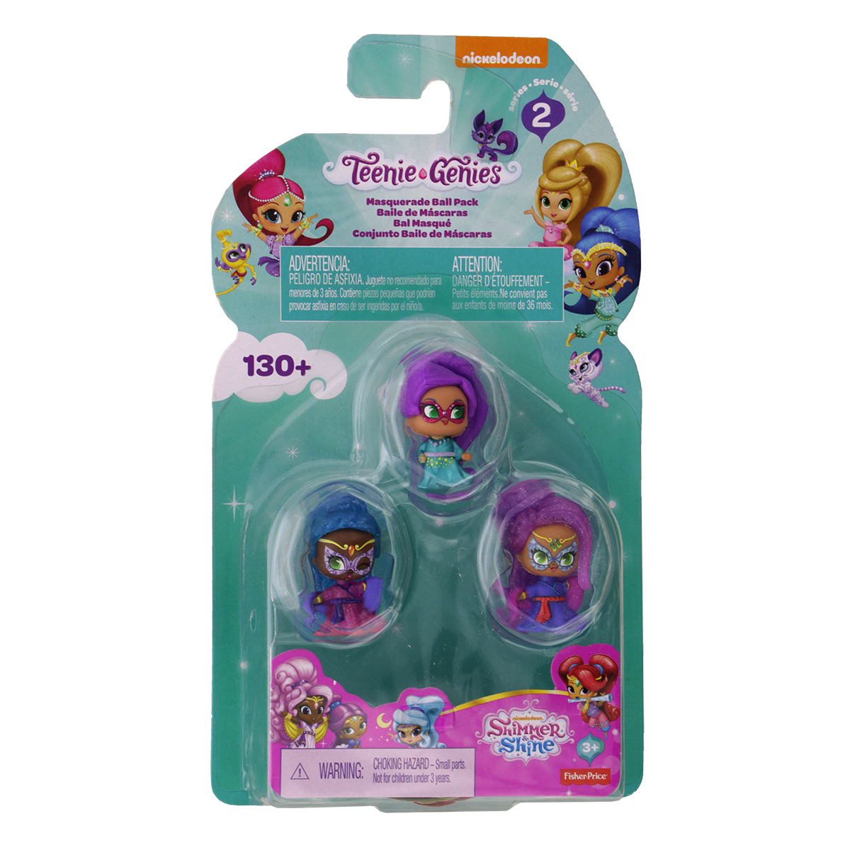 Set de Shimmer and Shine / Teenie Genies Masquerade Ball 3 unidades ...