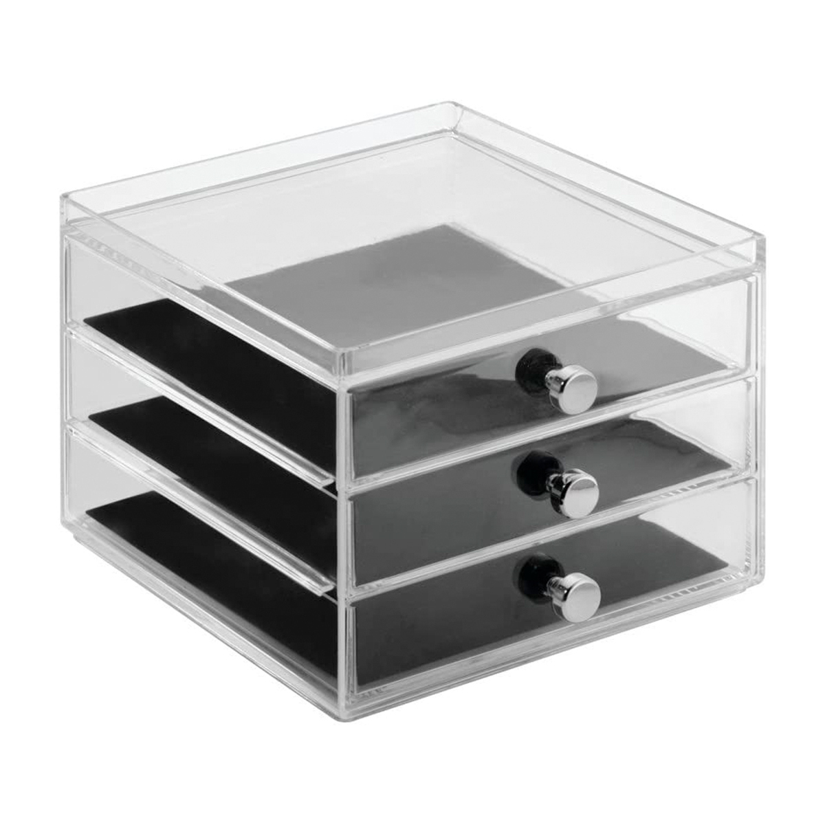compacto Organizador de Joyas Interdesign de 36230 Cajones Caja de almacenamiento con cajones 