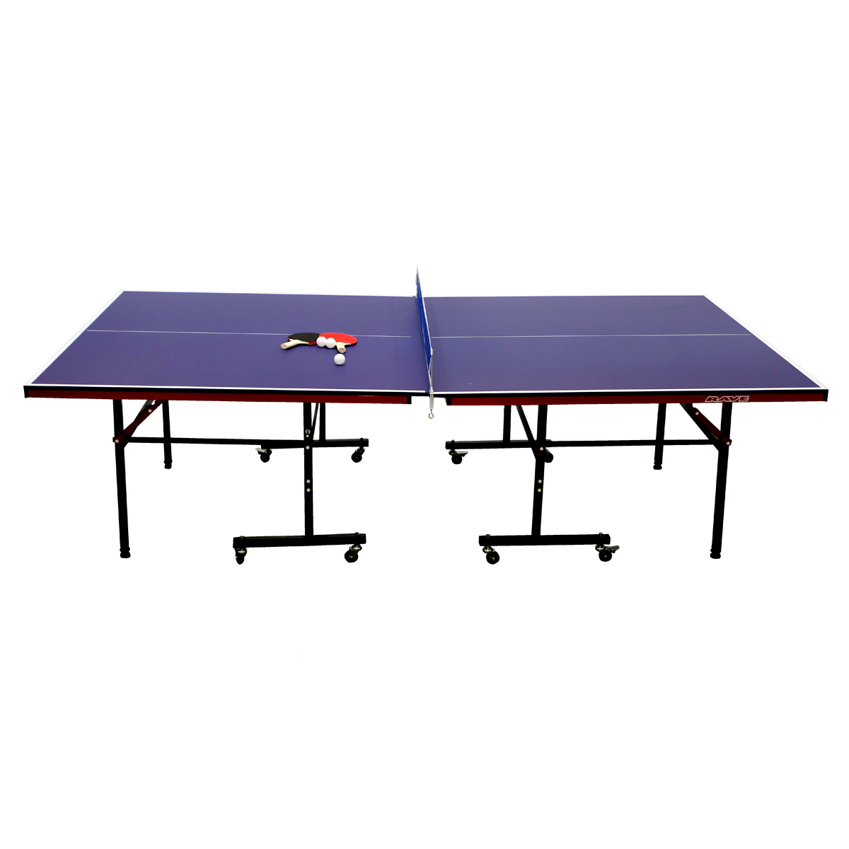 Mesa Ping-Pong Dobrável AKTIVE Camping (Azul - Aço - 160x80x70 cm)