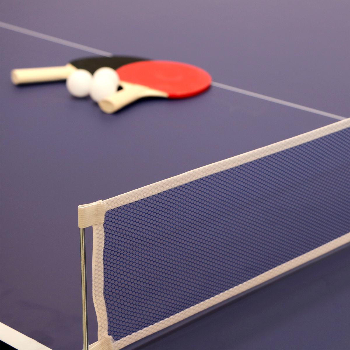 Mesa Ping-Pong Dobrável AKTIVE Camping (Azul - Aço - 160x80x70 cm