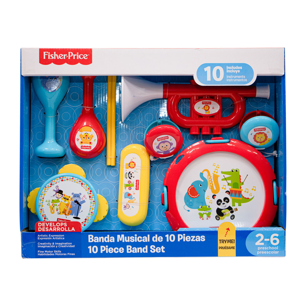 Set de higiene Fisher Price 6 piezas para bebe