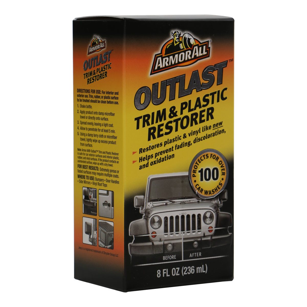 Armor All Outlast Trim & Plastic Restorer - 8 fl oz