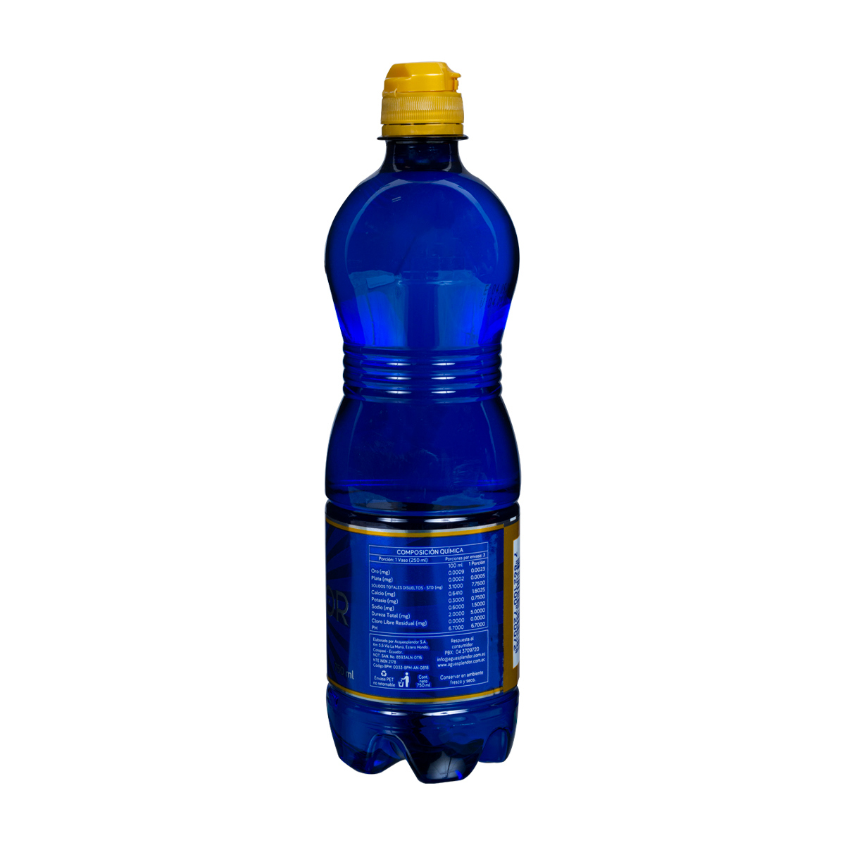 Agua Sin Gas Splendor 500 Ml Botella