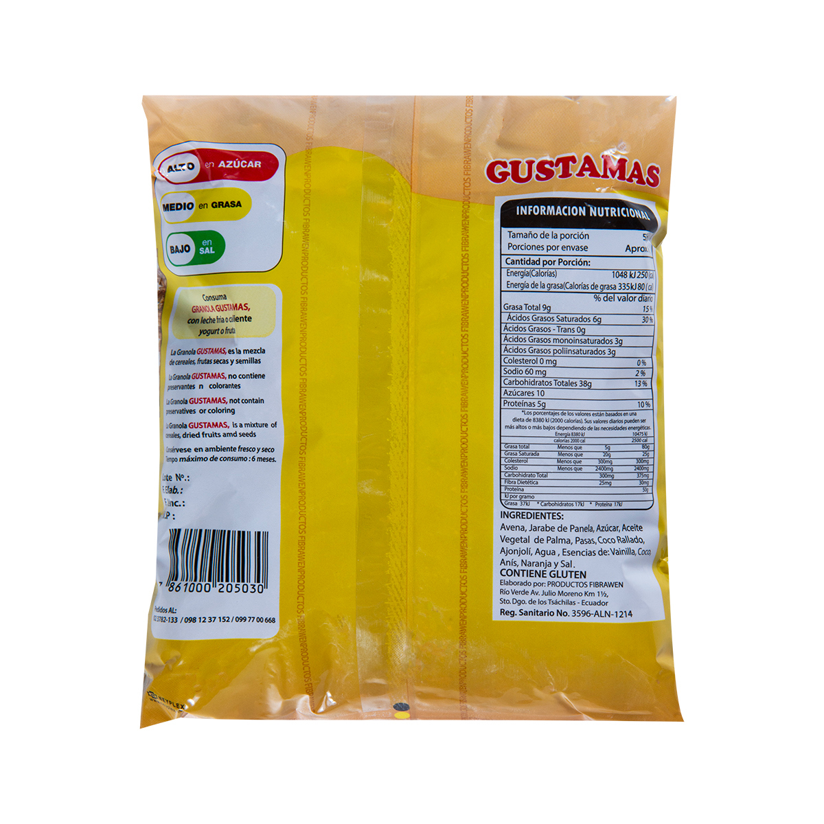 Granola Gustamas 340g - 909565