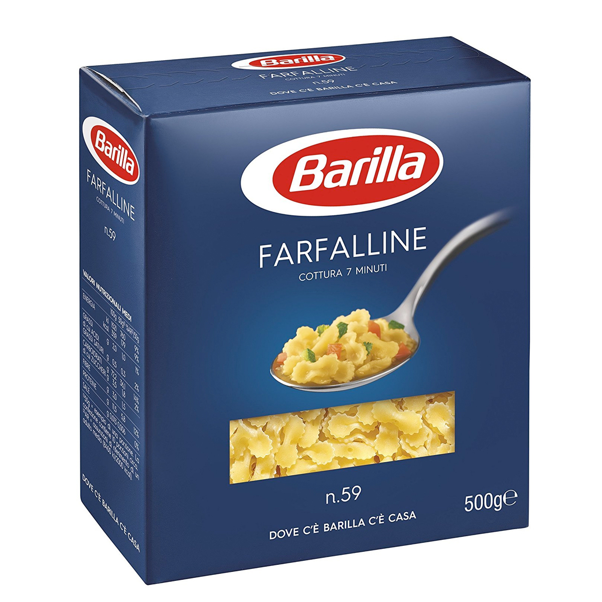 Fideo Farfalline Barilla Lacito 500g 909571