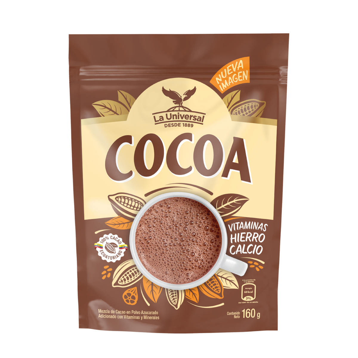 Cocoa en Polvo La Universal 160g 910285