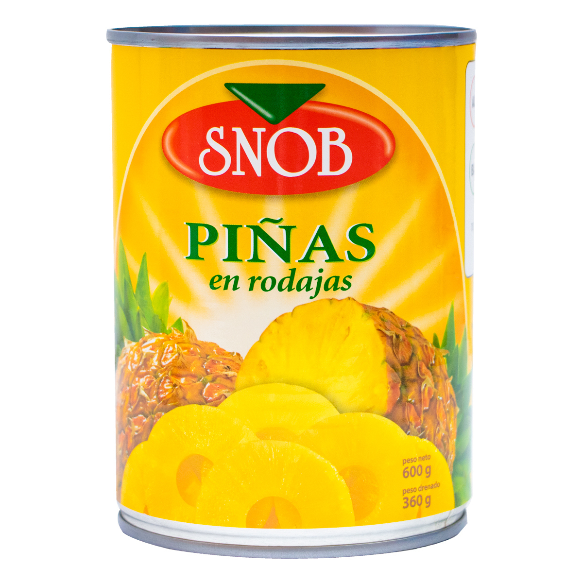 Piña al Almibar Snob 600 g - 910400