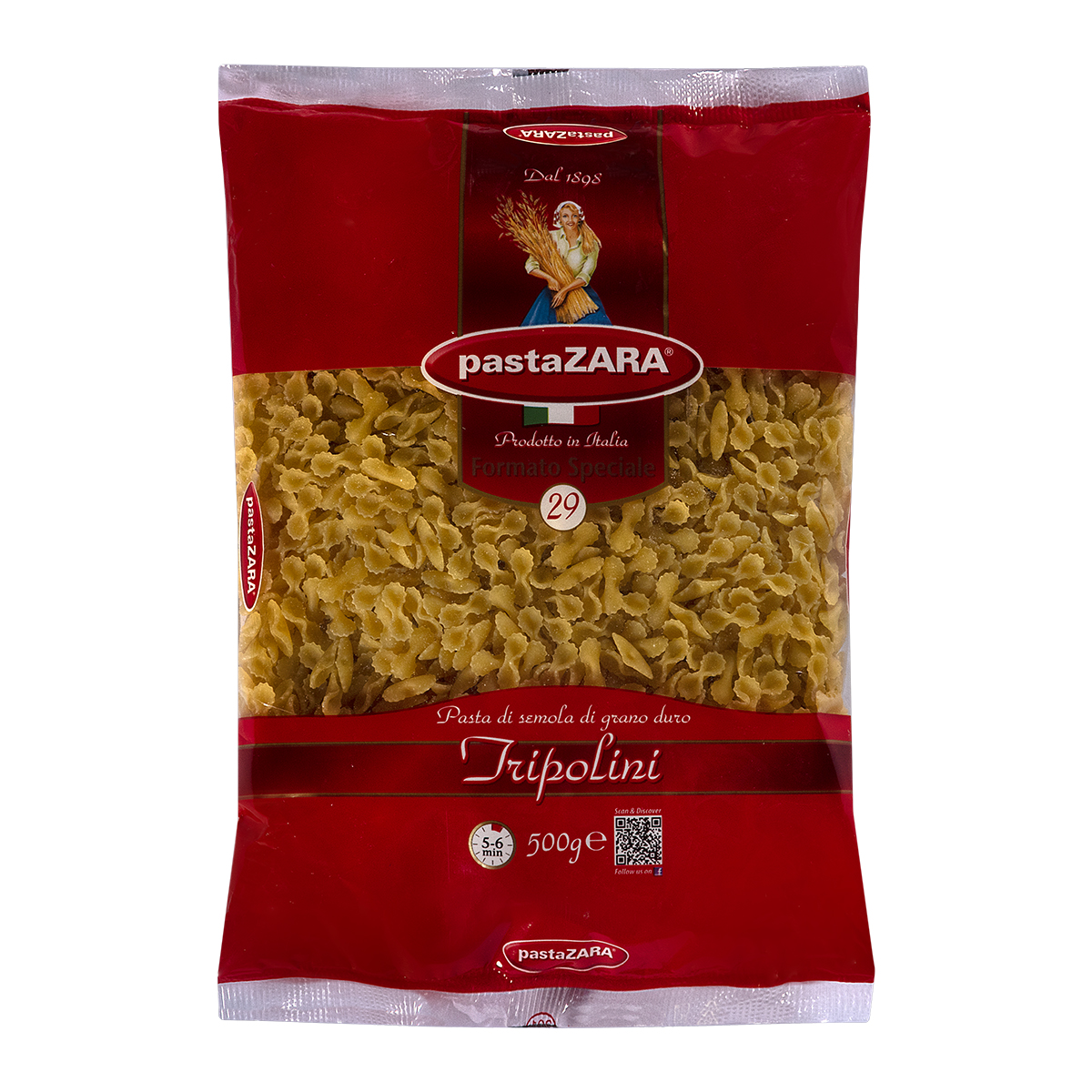 Fideo Tripolini Pasta Zara 500g - 910568