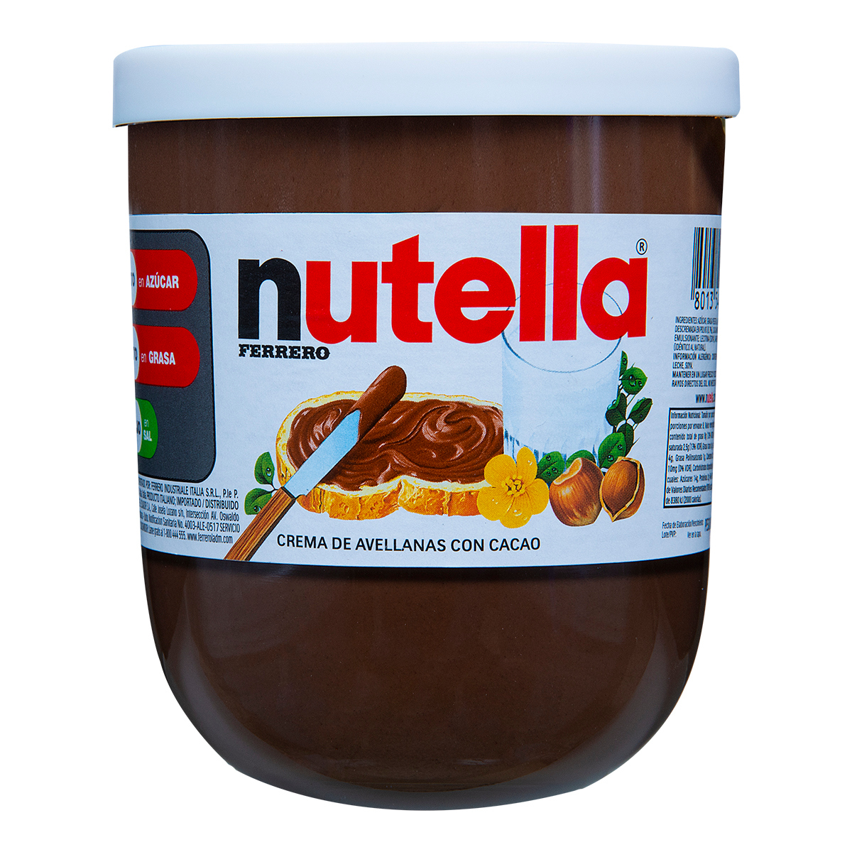 Nutella - Mini vasos de avellana de chocolate