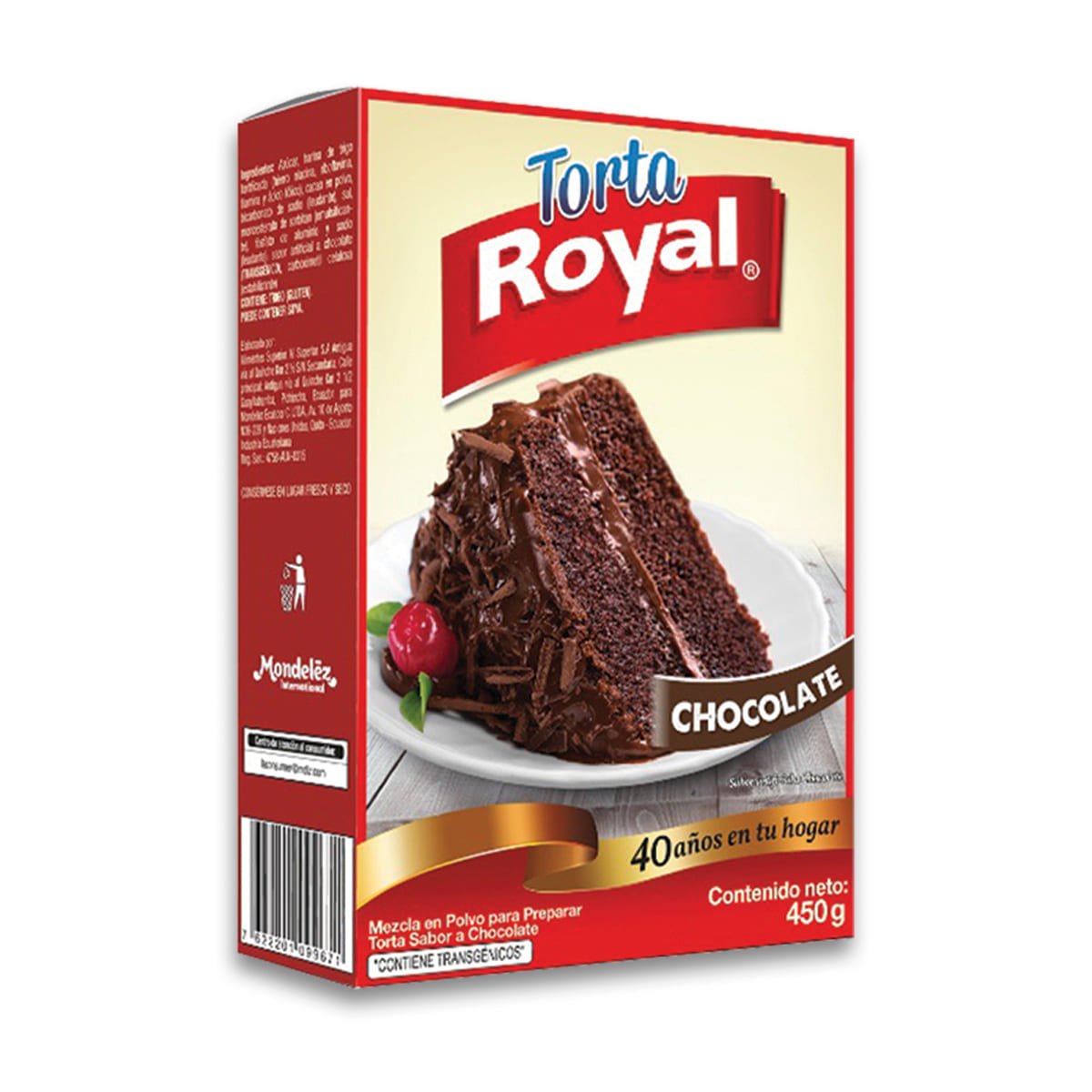 Mezcla para Torta Royal Sabor a Chocolate 450g - 911359