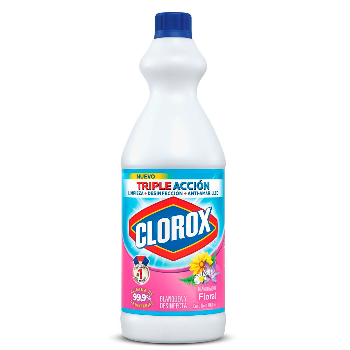 Blanqueador Líquido Clorox Magia Floral Botella 1 L - 912124