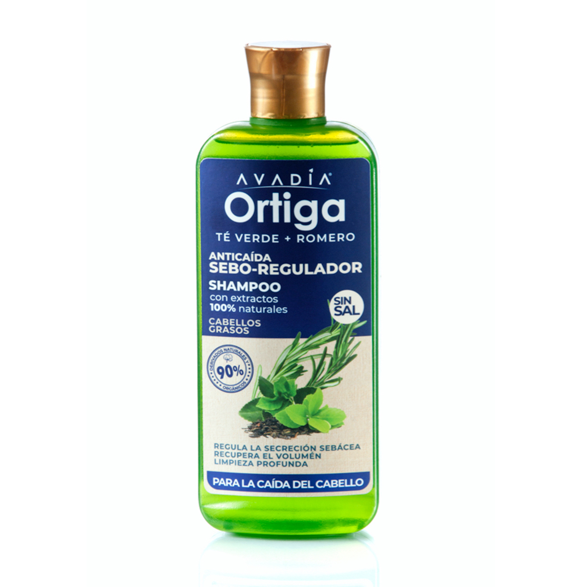 Shampoo Avadía Ortiga & Té Verde 400ml 912464