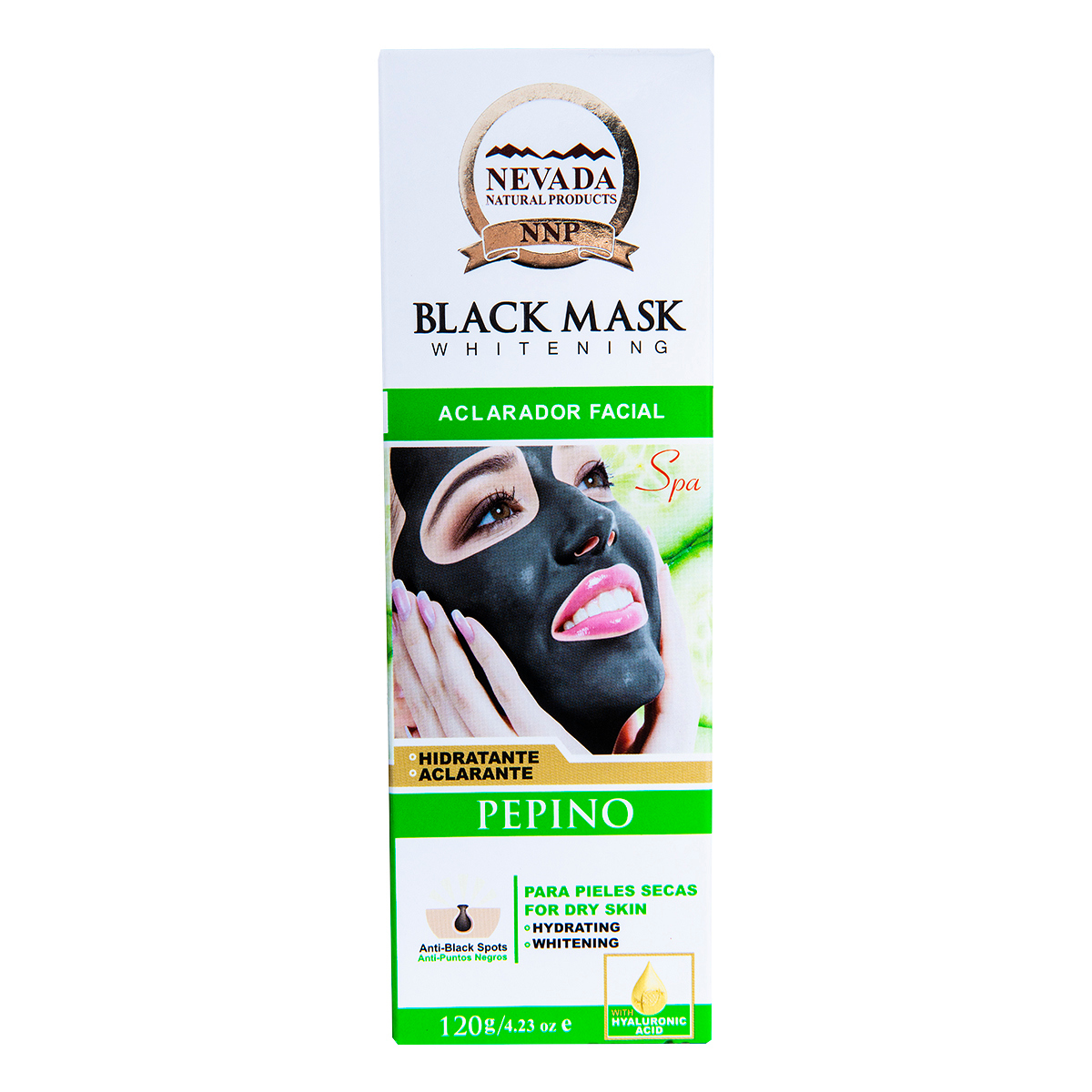 Mascarilla Facial Negra Nevada Pepino 120g 912726