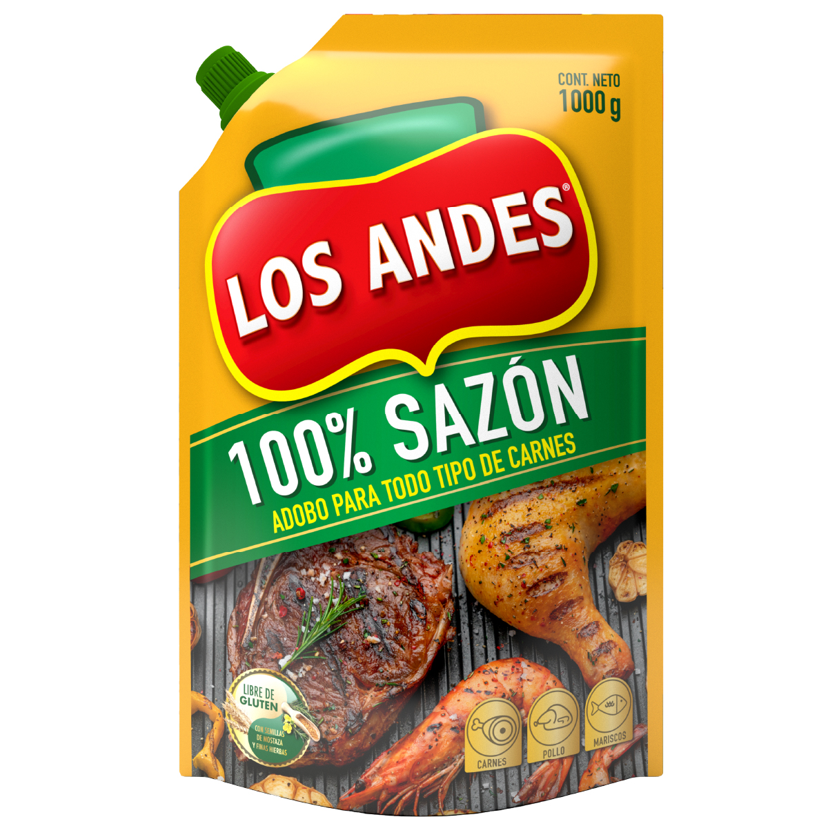 Adobo Los Andes Sazón Doypack 1000g 919525