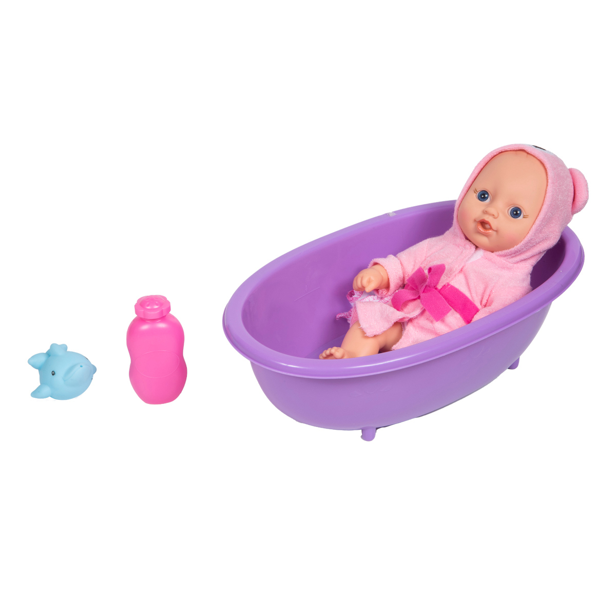 Muñeco Defa Bebé Con Bañera 10” 920186