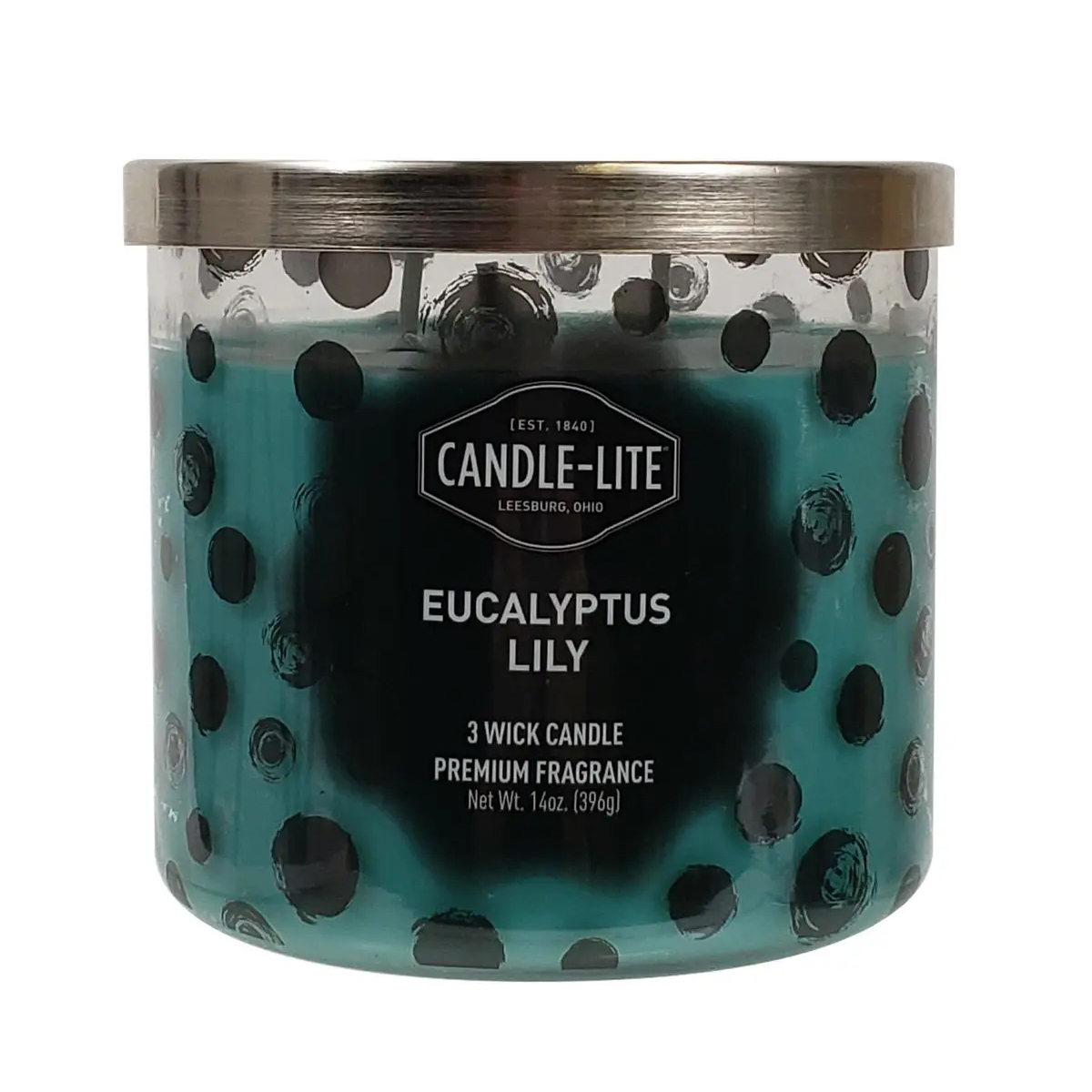 Vela CandleLite Eucalyptus Lily 14 oz 920484