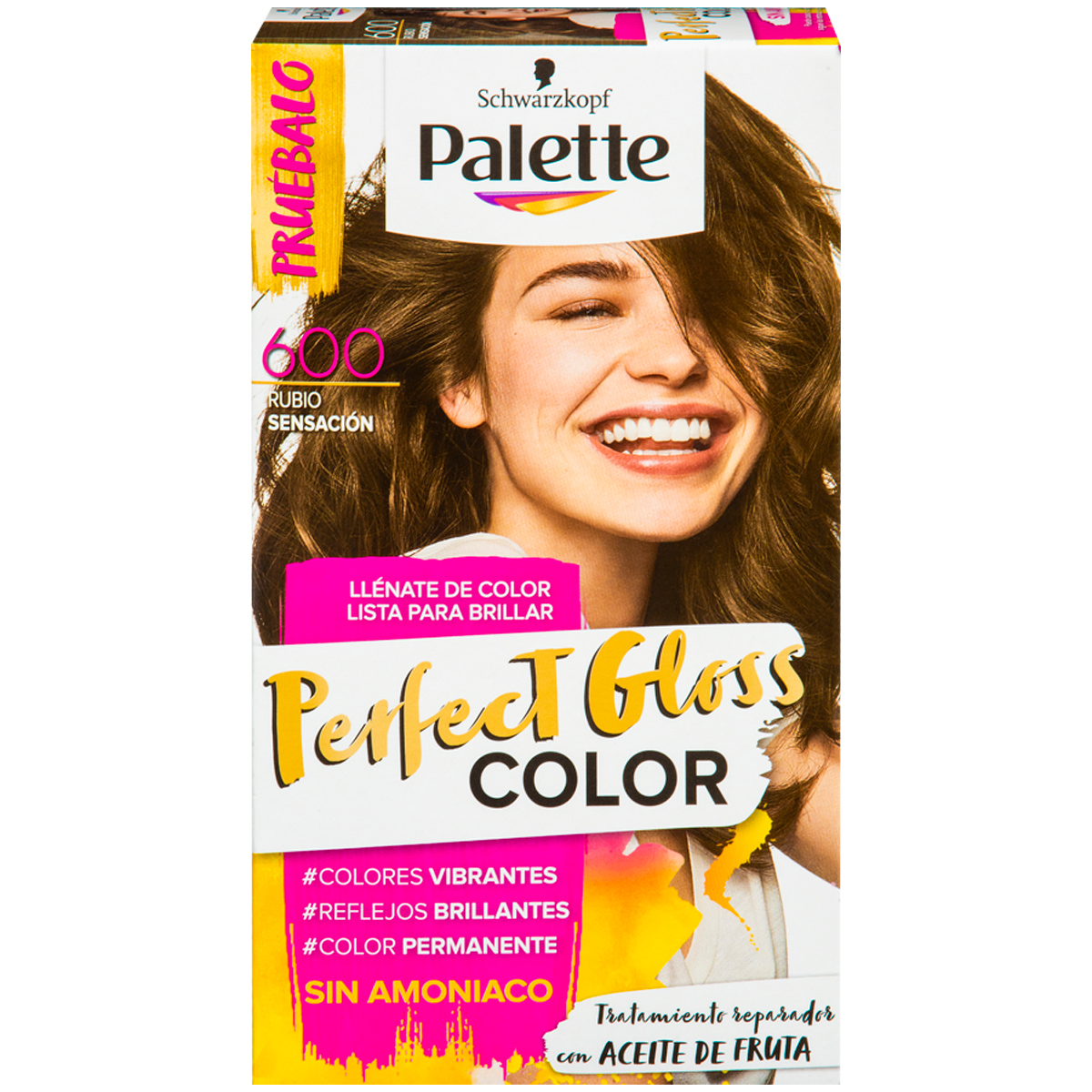 Tinte Palette Perfect Sin Amoniaco Rubio Sensación 600 922808