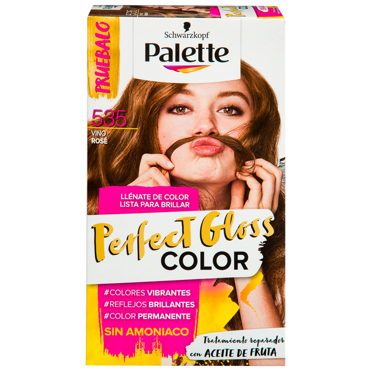 Tinte Palette Perfect Sin Amoniaco Vino Rosé 535 922811