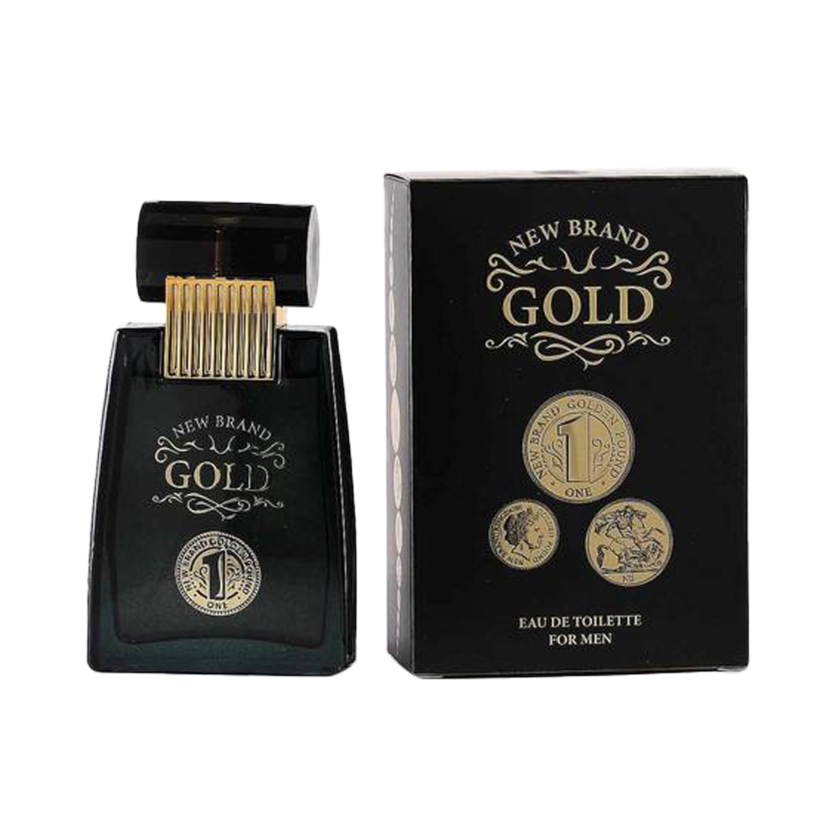 Eau de Toilette Gold New Brand Prestige for Men 100ml 942386
