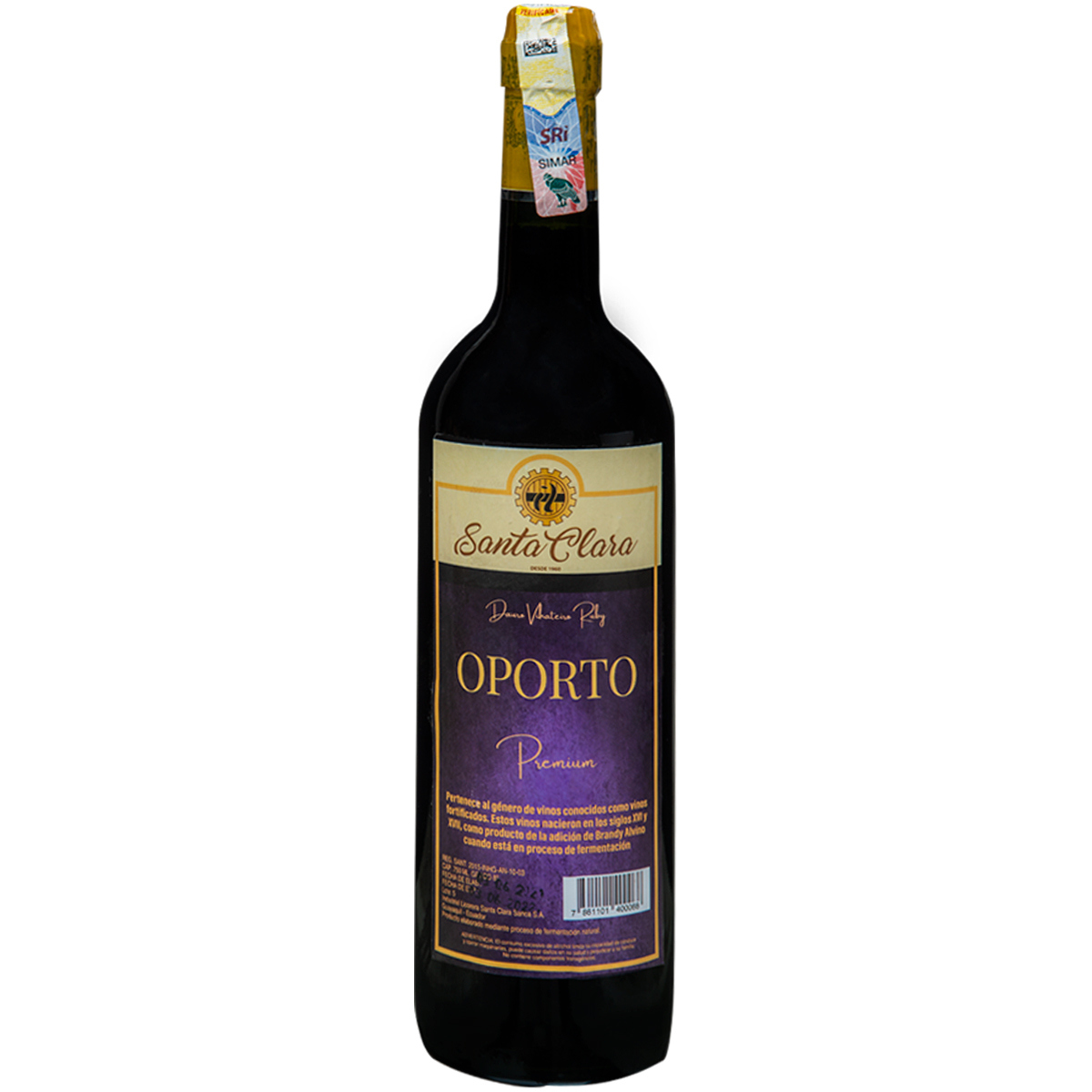 Vino Oporto Santa Clara Premium 750ml 926621