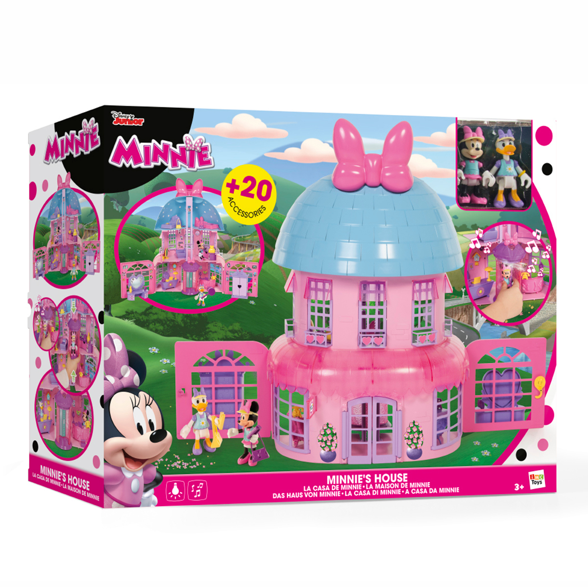 Casa Mansi??n con Luces y Sonidos Minnie de Disney 927337