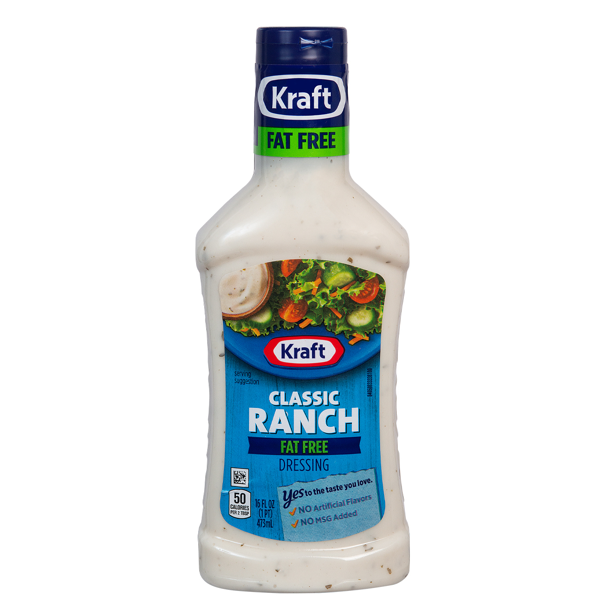 Aderezo Ranch Libre de Grasa Kraft 473ml - 927946