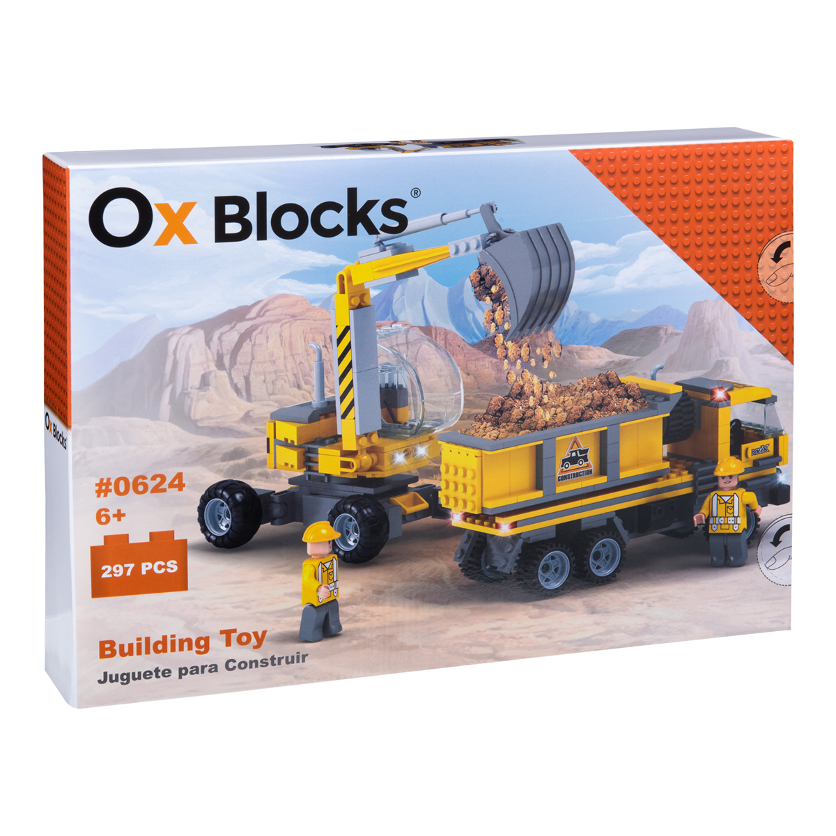 Set para Construir Ox Blocks Vehículo 297 Piezas 944443