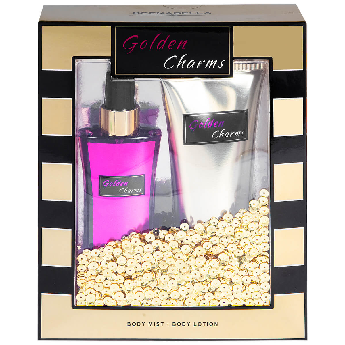 Set Scenabella Golden Charms Body Mist más Body Lotion 944824