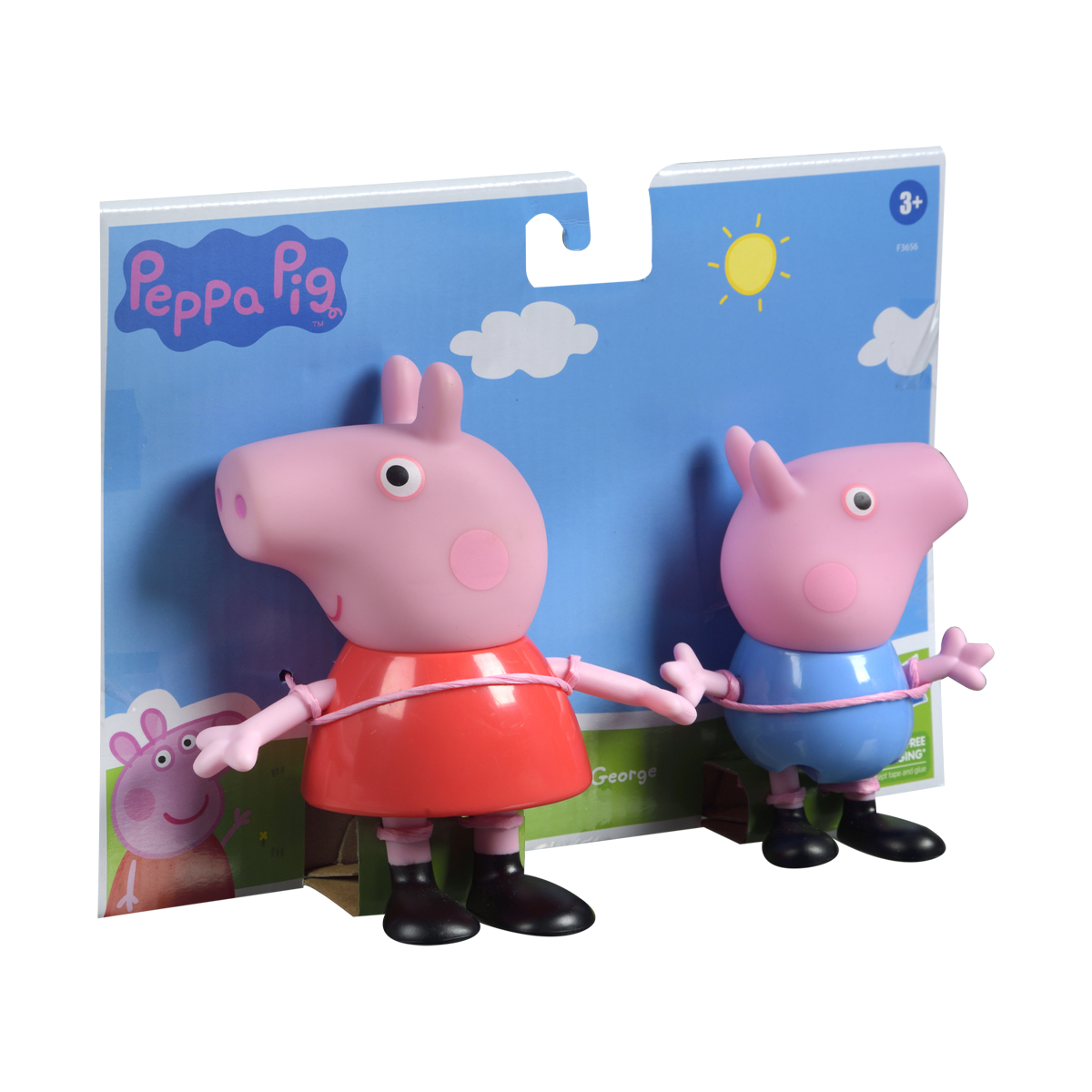 Figuras Hasbro Peppa Pig Personaje Peppa Y George F3656 - FEBO