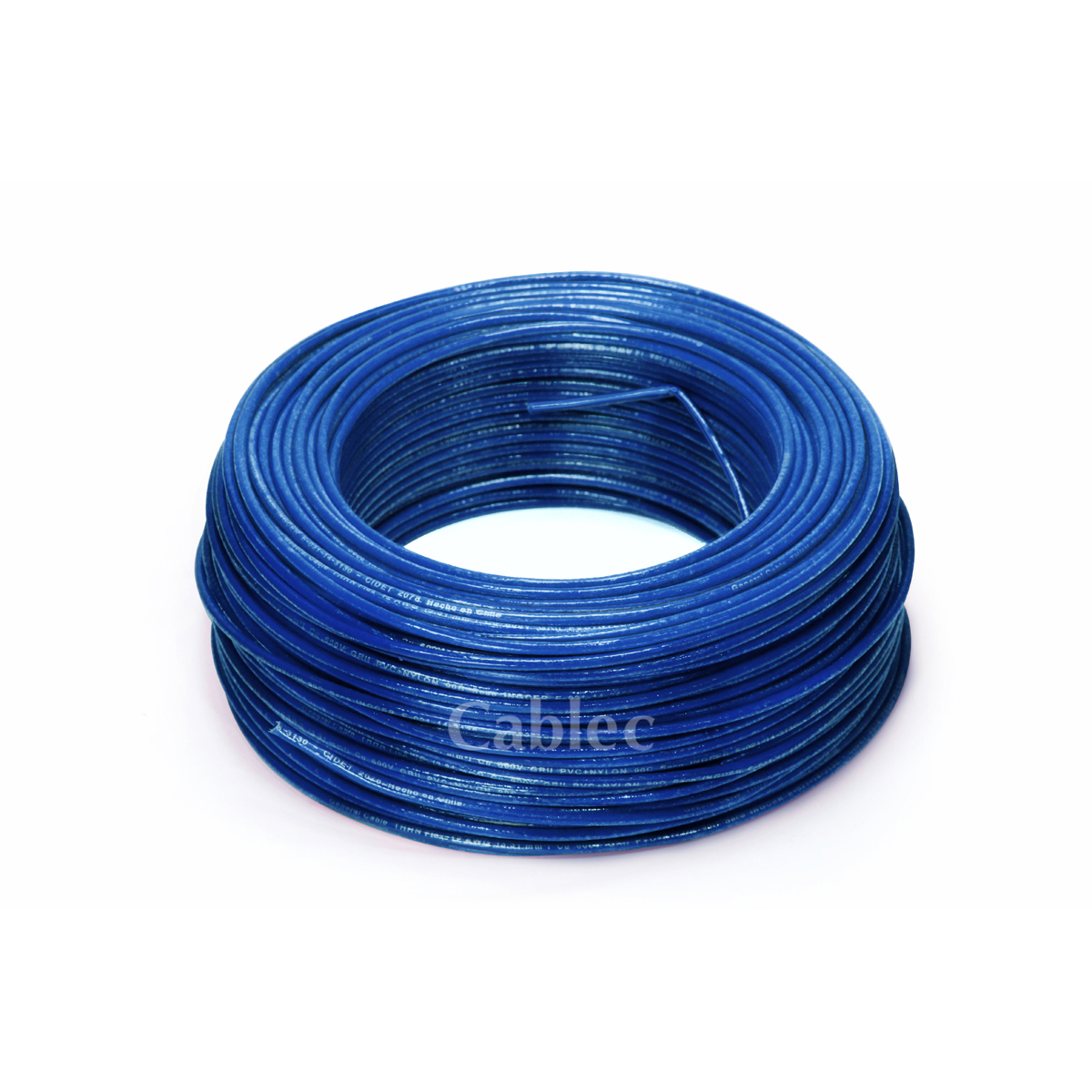 100m. cable hilo de línea azul flexible 2,5mm2