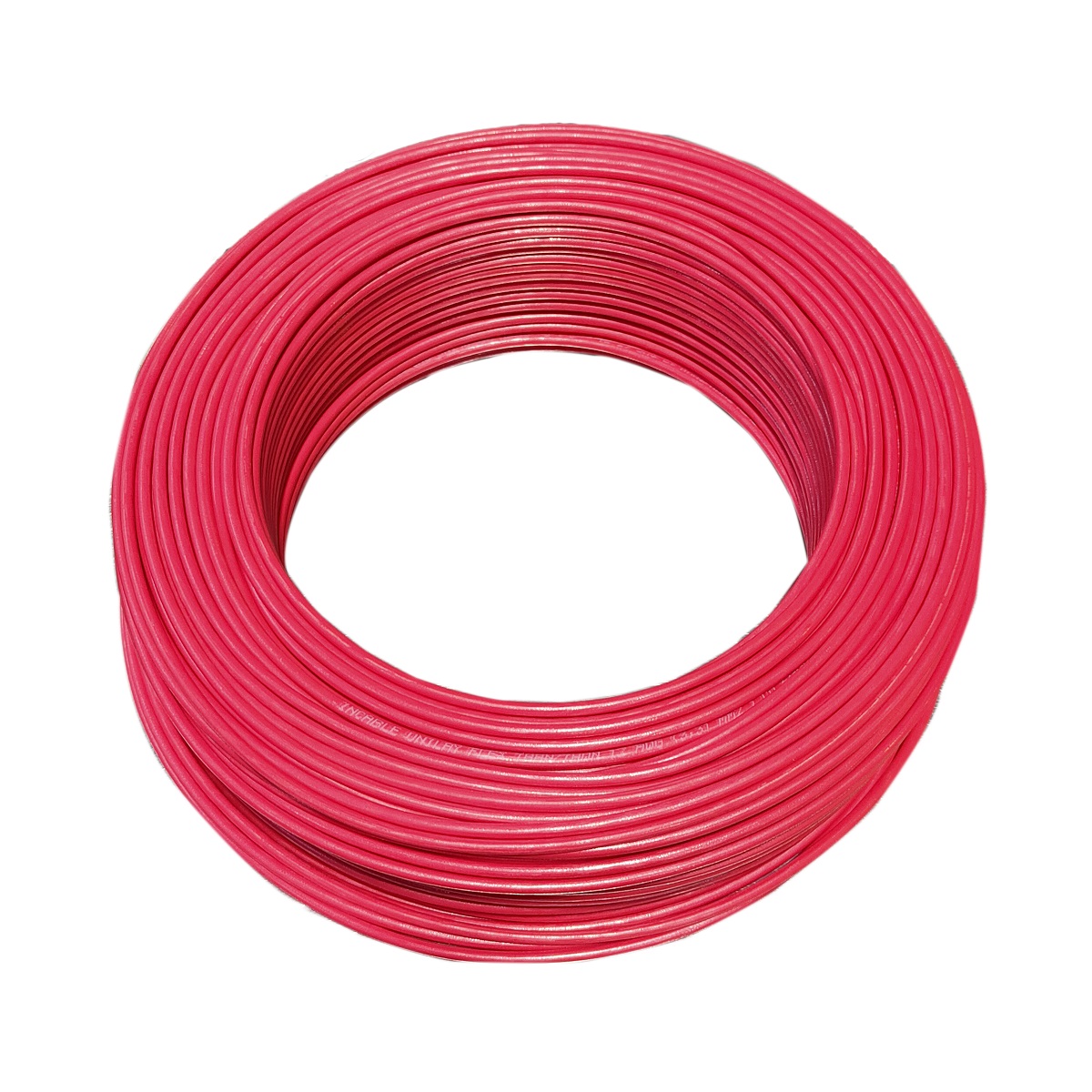 Cable Unipolar 2.5mm Rollo 100 Mts Electrocable Rojo