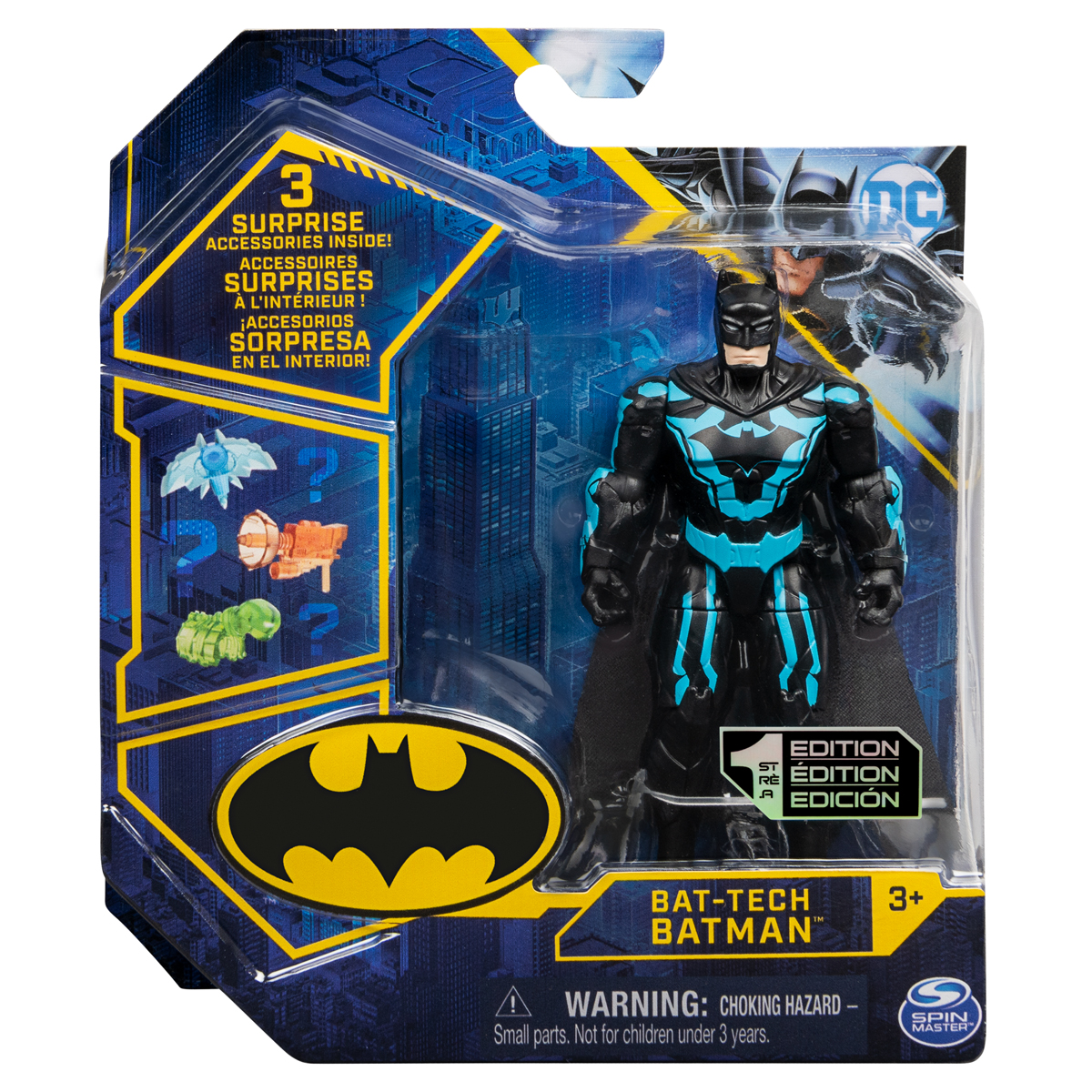 Figura Batman con 3 Accesorios Surtido 10cm - 948827