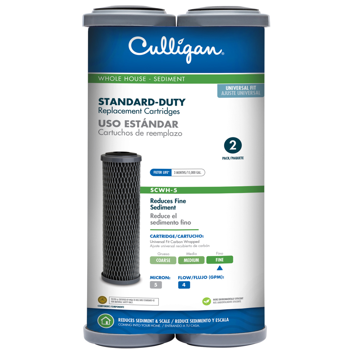 Culligan - Filtro de agua para casa, HF-150A, 0 volts