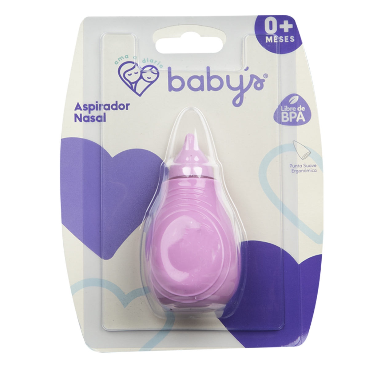 Productos.Carlitos.ec - 😍Nuestro aspirador nasal está diseñado para  aliviar al bebé cuando tiene las fosas nasales obstruidas ✨ también en el  caso de niños pequeños que aún no saben sonarse. La mucosidad