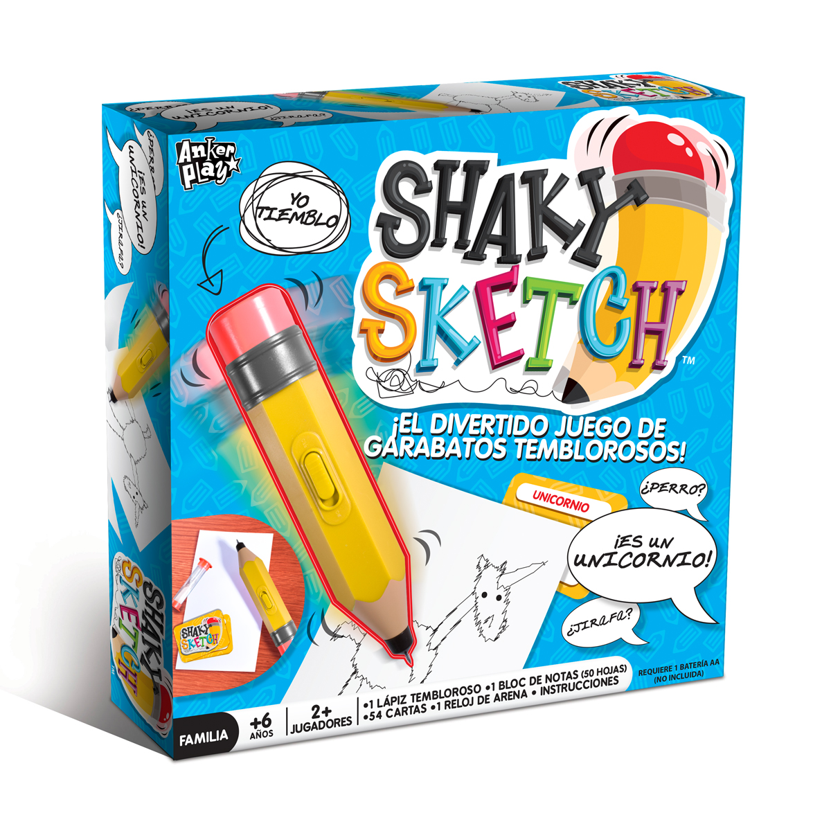 Juego De Garabatos Shaky Sketch 956306