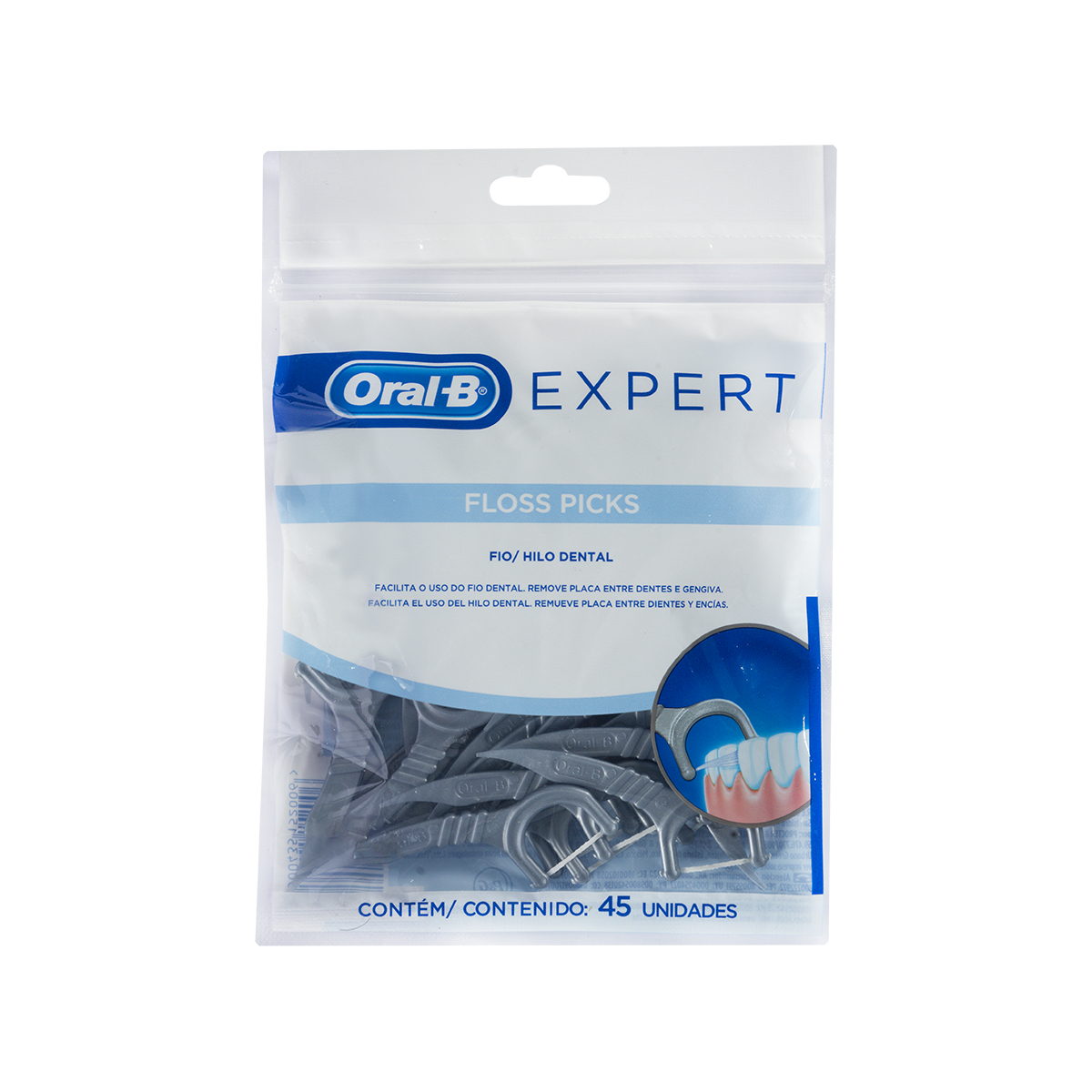 Floss Picks OralB Expert Pack 45 Unidades 958353