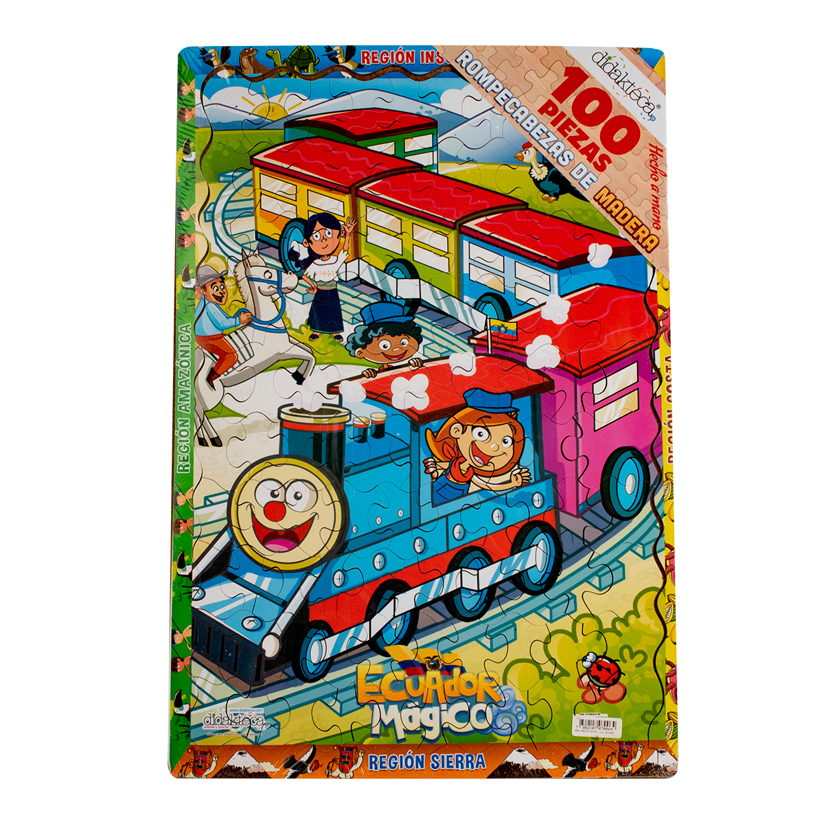 Rompecabezas Jumbo Región Sierra 100 Piezas 958945
