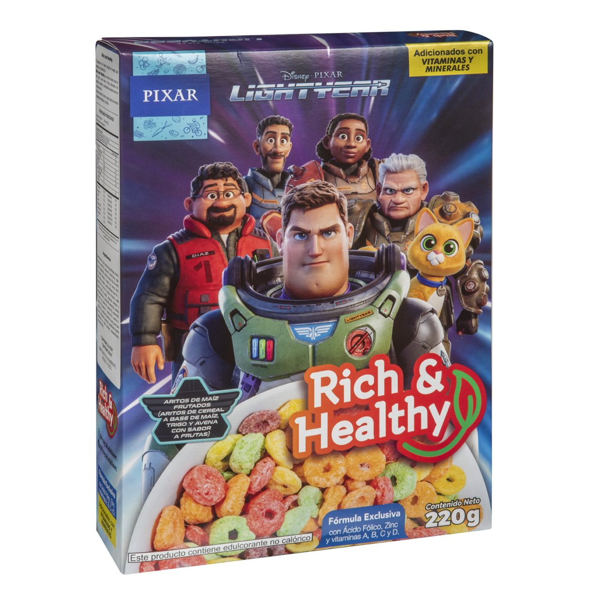 Cereal Rich & Healthy Lightyear 220g 959552