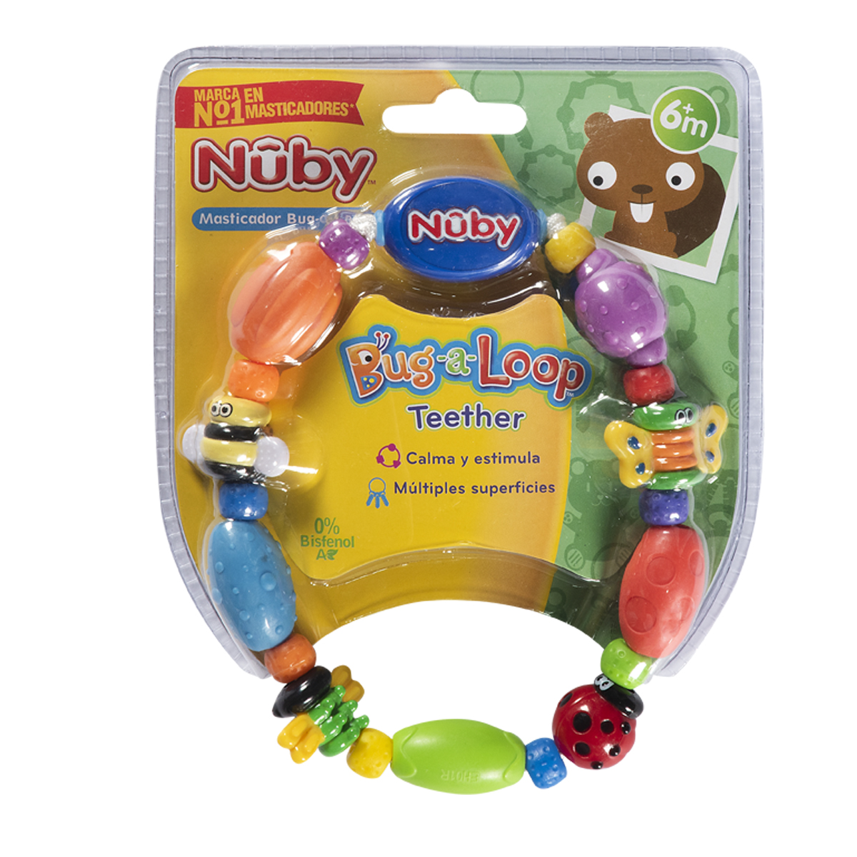 Masticador Nuby Bug Loop - 960951