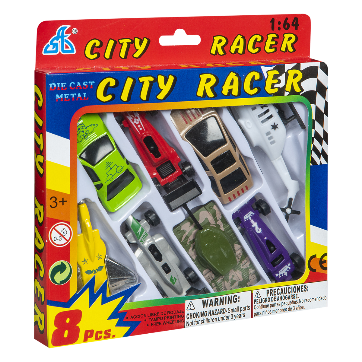BBURAGO 1/64 Transports Publics – City Tram + Station + 2 Véhicules – Playset Ville Et Train Pour Enfants Dès 3 Ans