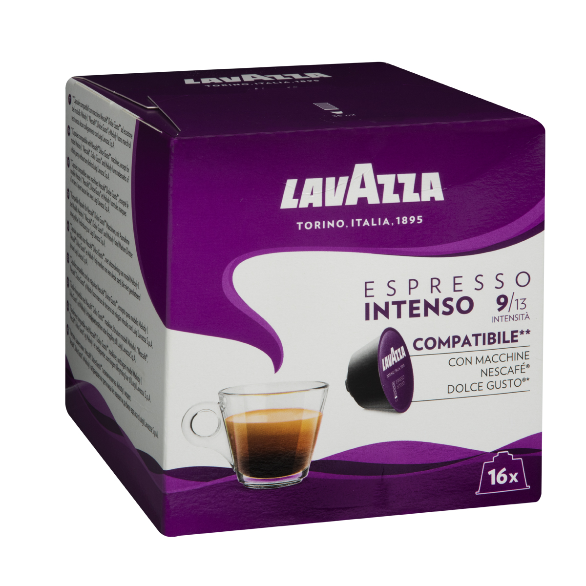 Pack 16 Uds Café en Cápsula Lavazza Espresso Bio Dolce 128g - 962077