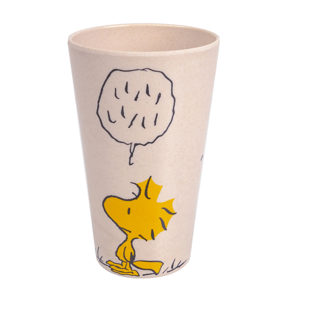 Vaso de vidrio con tapa de bambú Snoopy - Bunny Box