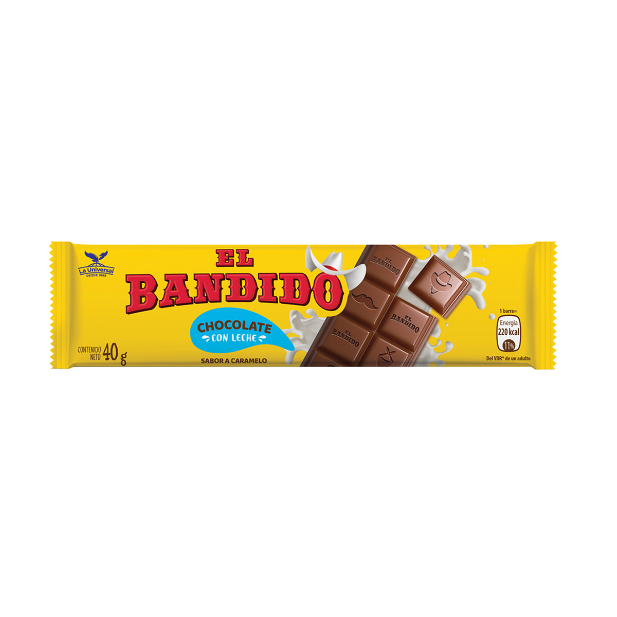 Chocolate La Universal El Bandido 40g 965022