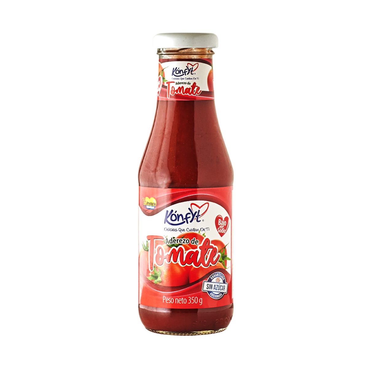 Salsa de Tomate Kónfyt Sin Azúcar 350g 965320