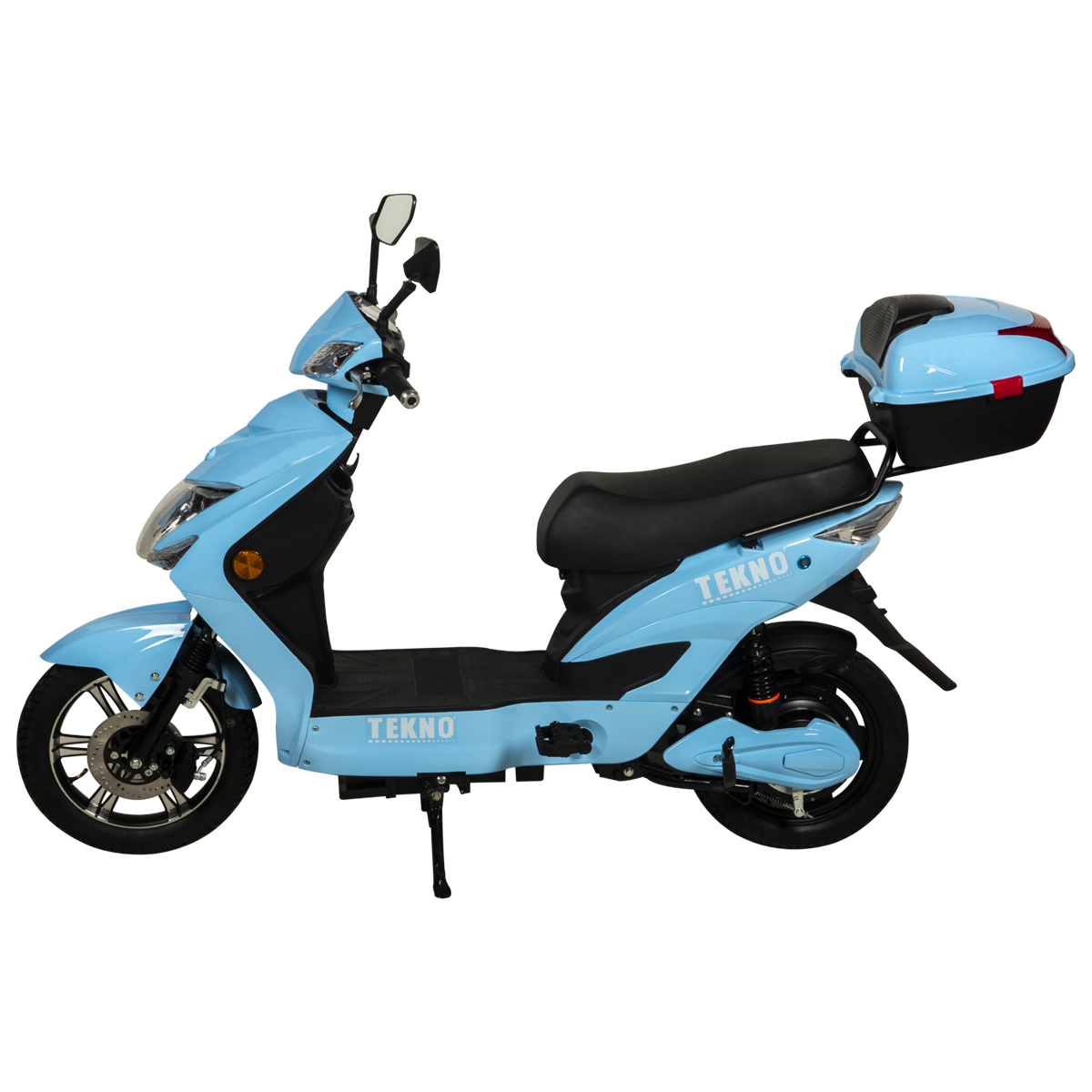 Scooter Eléctrico con Bocina y Luz Azul - ClubOferta