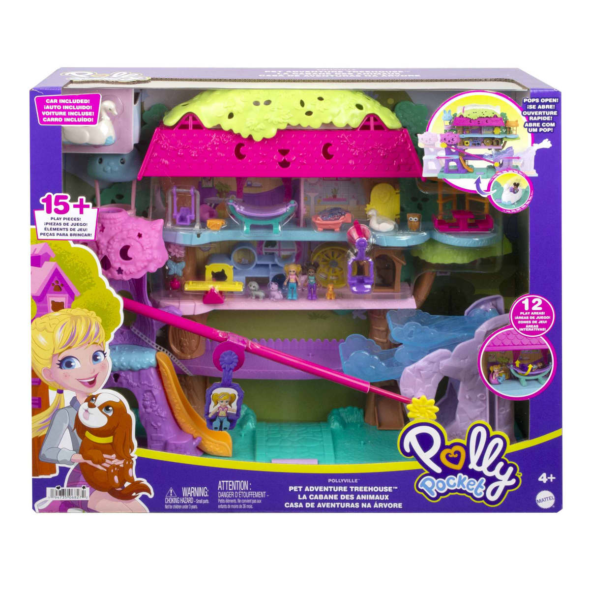 Polly pocket carritos online de moda y snacks