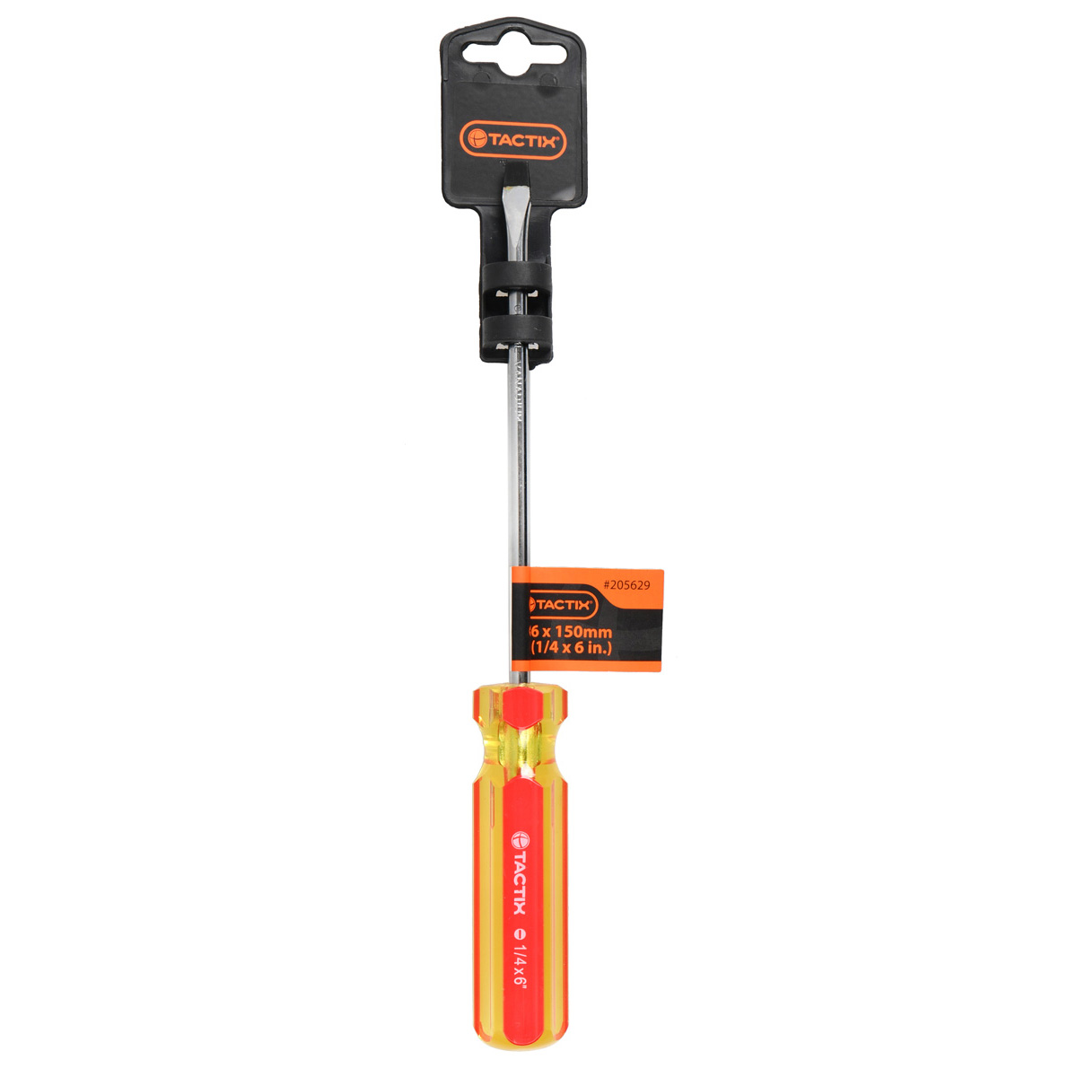 Destornillador Plano Tactix 5/16 x 6” - 967698
