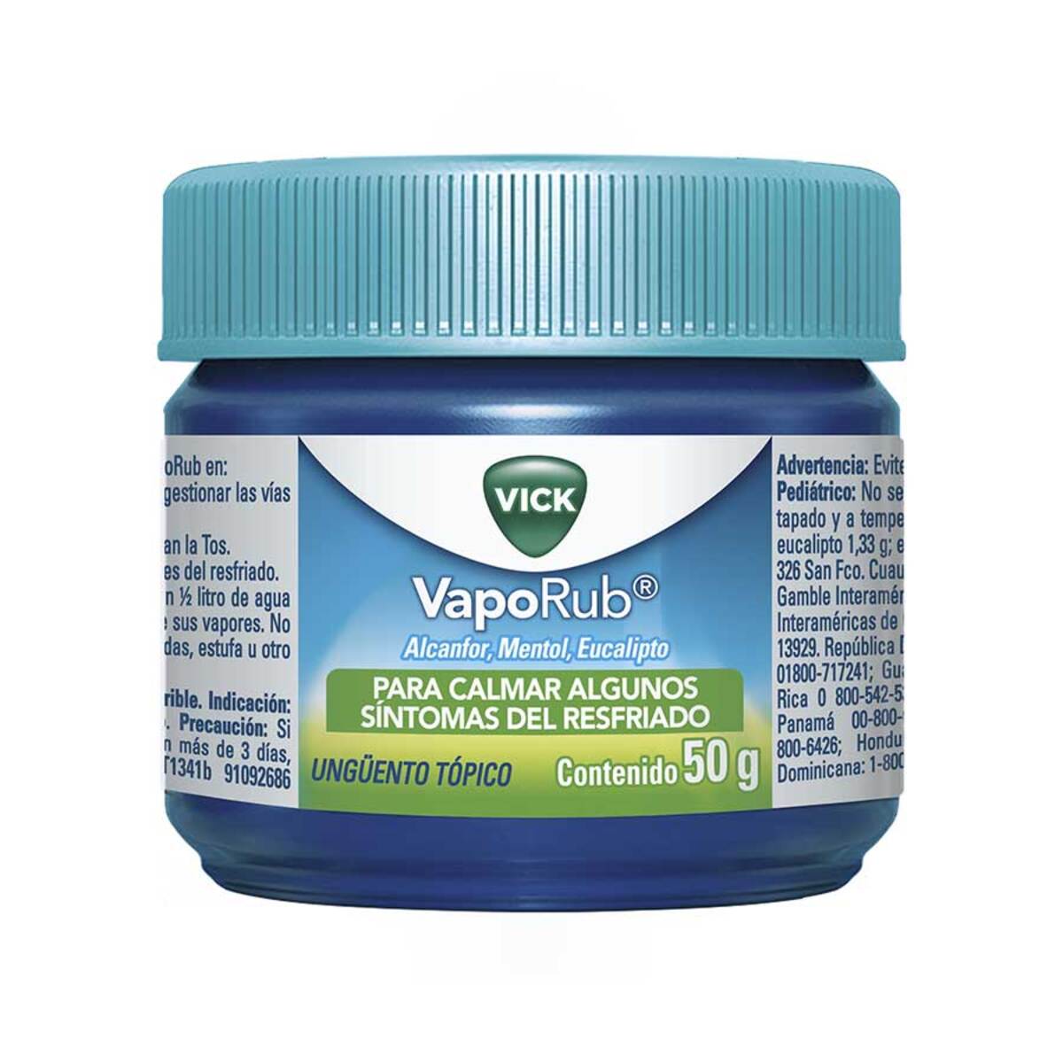 Vicks VapoRub heno inhalación POT 50G a la venta en nuestra farmacia bio